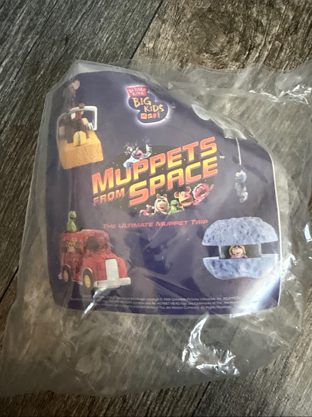 Burger King Big kids meal Muppets from
Space Miss Piggy toy